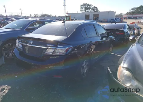 2013 Honda Civic Hybrid from USA, damaged, VIN 19XFB4F25DE004000